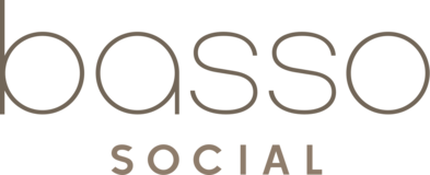 Basso Social brand logo in simple lowercase letters.