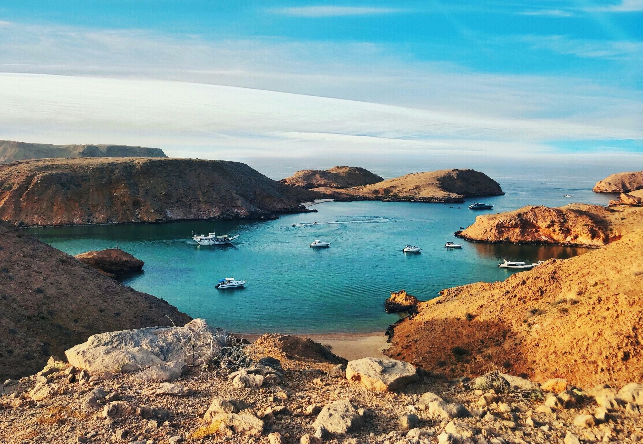 Small bay in Oman