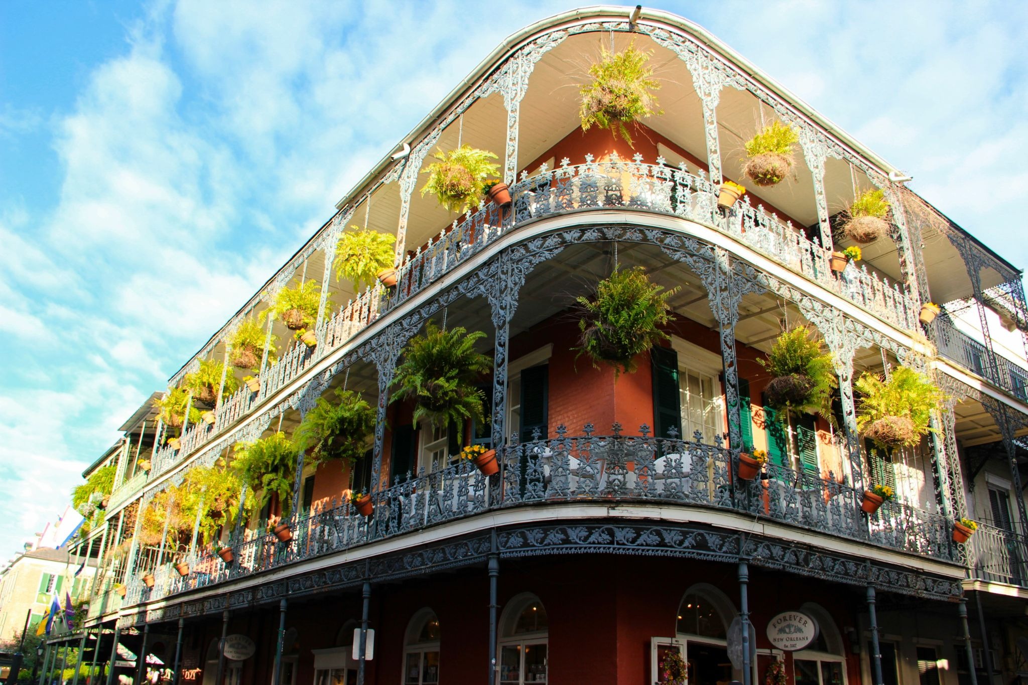 French Quarter in New Orleans, USA