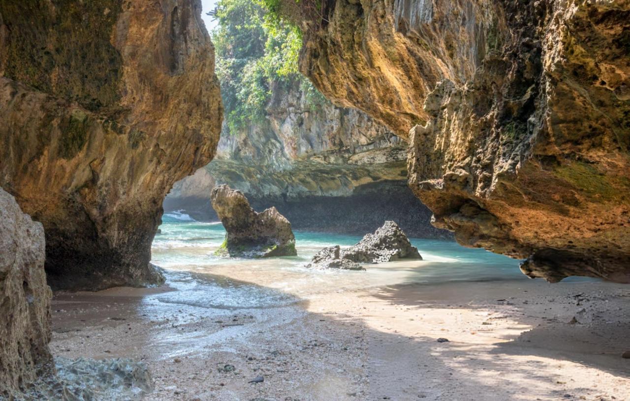 Suluban beach in Bali Indonesia
