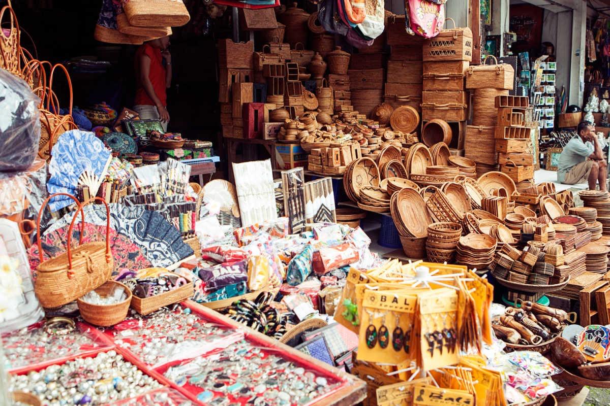 Traditional Local Market in Uluwatu, Bali