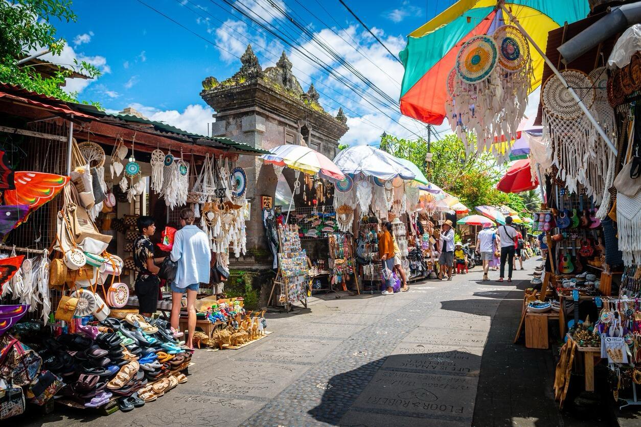 Traditional Local Market in Canggu