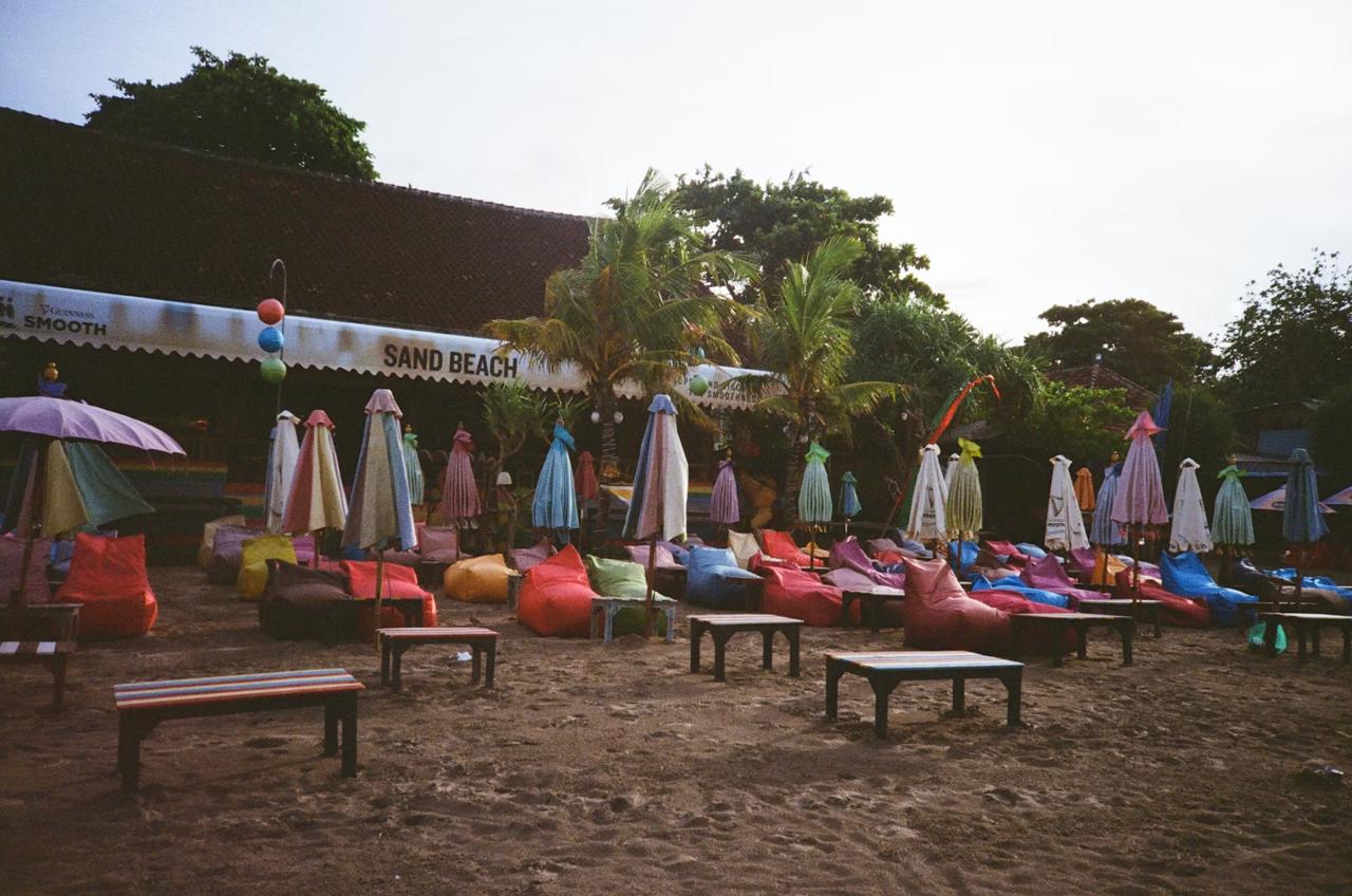 Ku De Ta restaurant with beachfront sunset dining and elegant plating