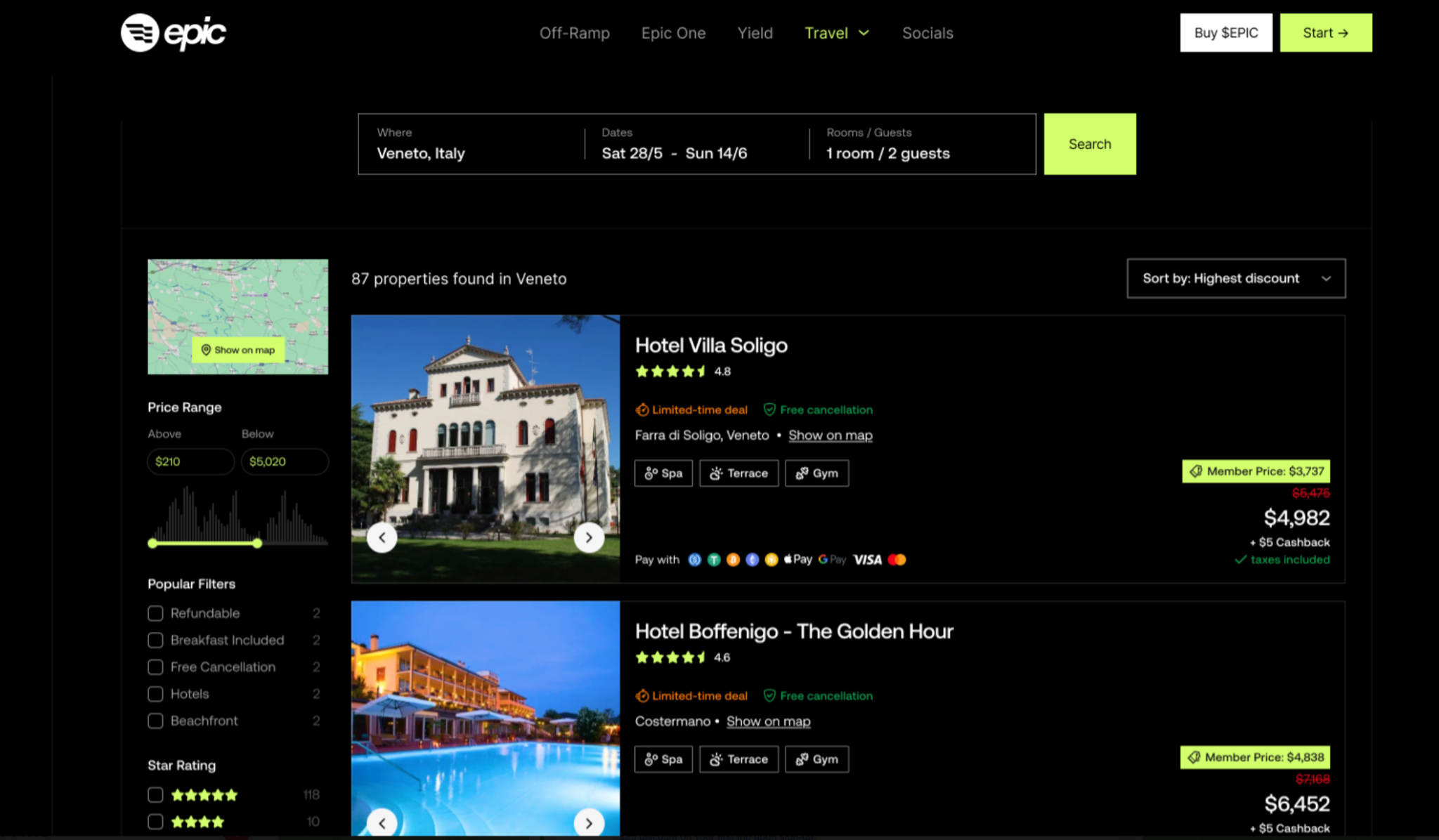 Book Discounted Hotels and Flights Using Epic