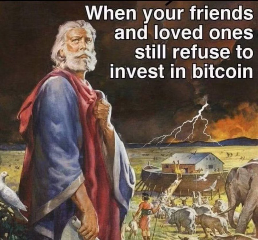 You can’t save everybody (crypto meme)