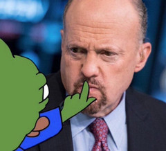 For everyone's sake, keep him quiet (crypto meme)