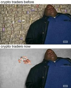 From money wallpaper to loose change (crypto meme)