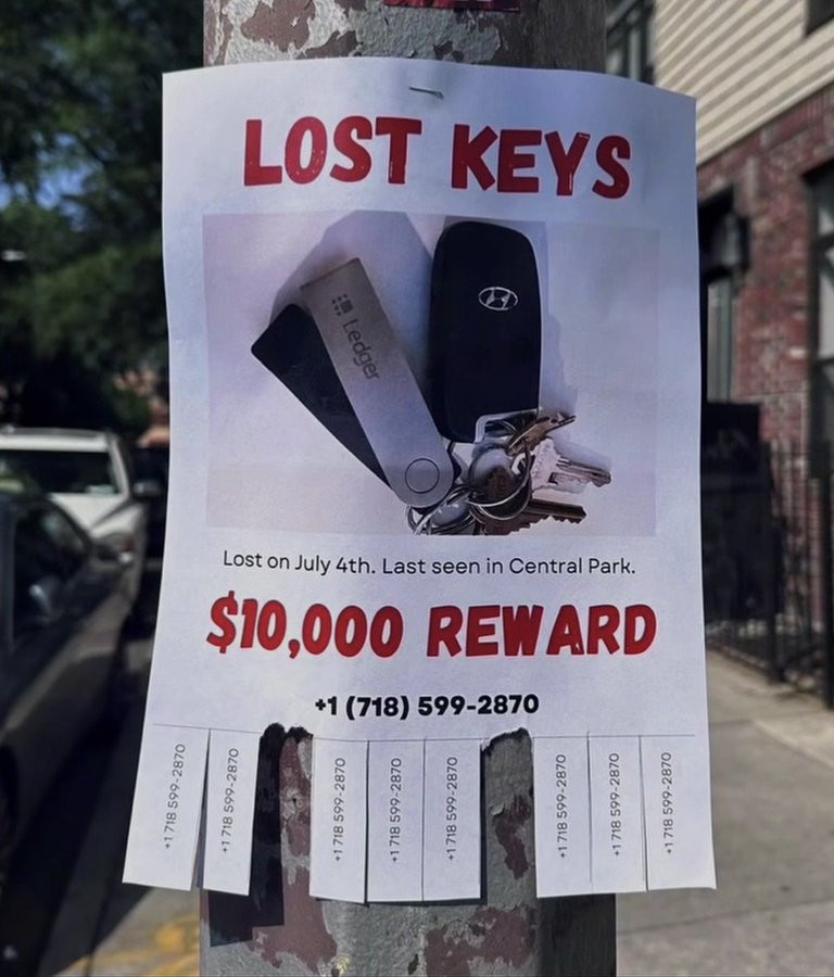 No wonder he wants $10k (crypto meme)