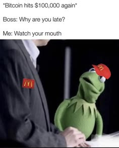 Watch your mouth (crypto meme)