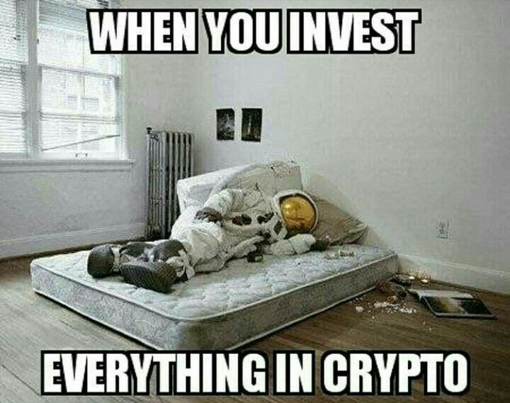 Put it all in, this is the room i live in now (crypto meme)