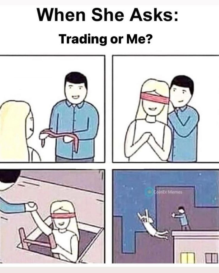 An easy choice (crypto meme)