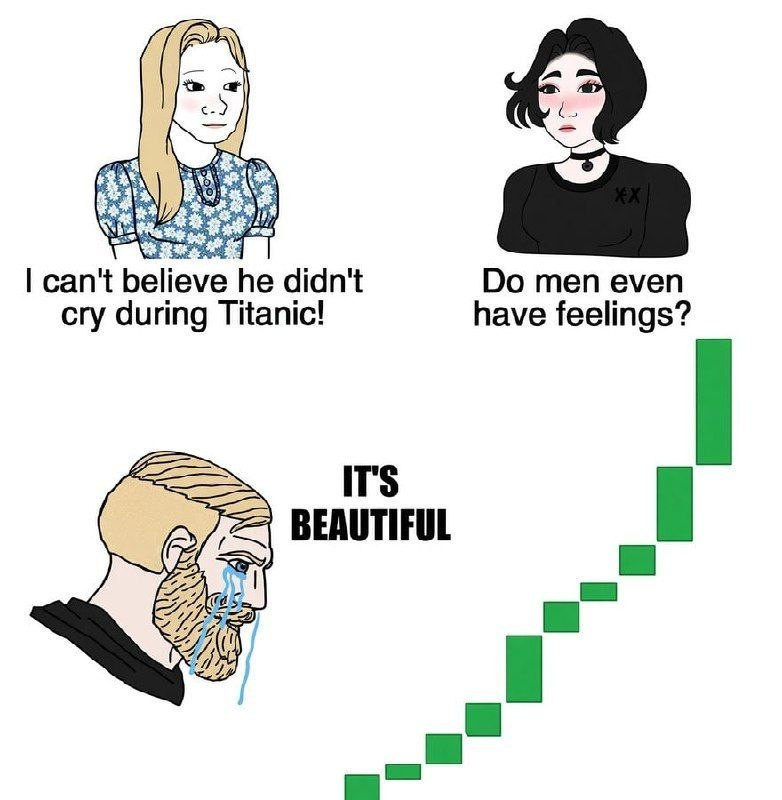 Green is all men need (crypto meme)