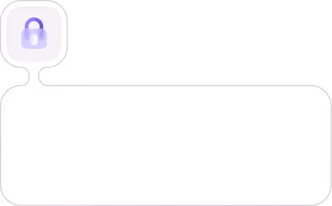 Purple shopping cart icon inside a rounded square chat bubble with a black horizontal background.