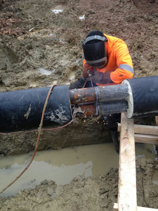Industrial pipe fitting, Gloucester