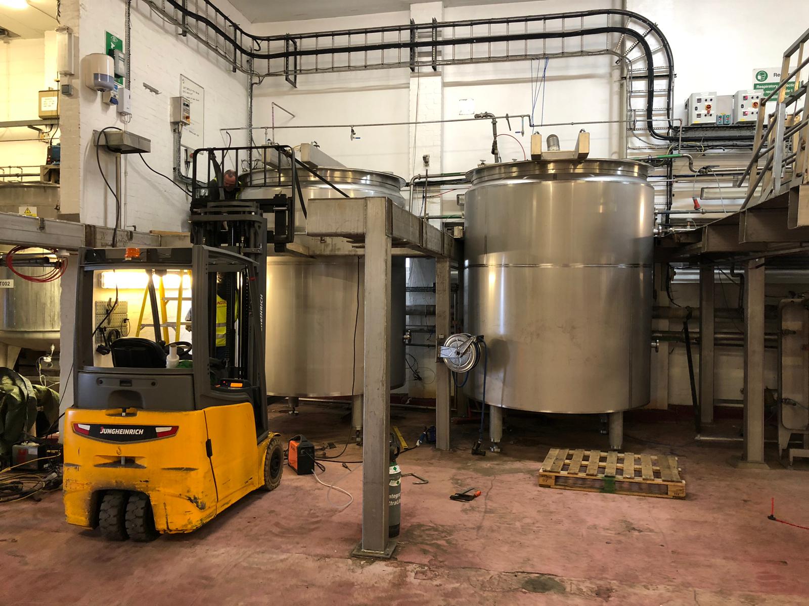 Fully Welded Access and Load Platform