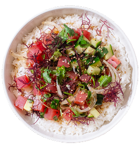 Ahi limu poke bowl from 'Olu 'Olu Poke