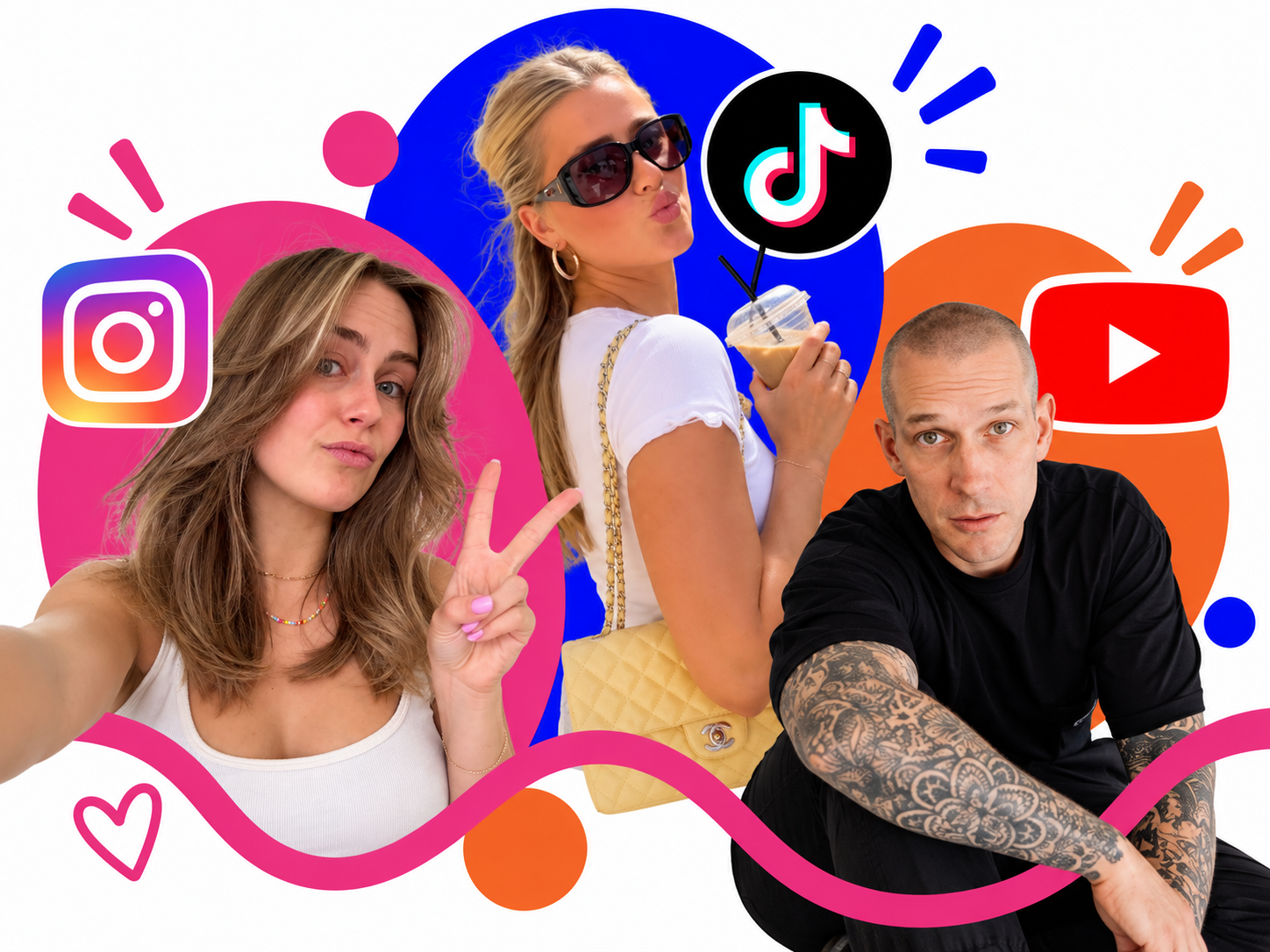 Instagram, TikTok and YouTube creator marketing platform comparison 