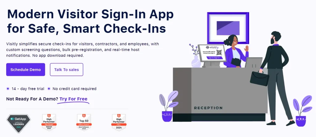 Visitly Dashboard 