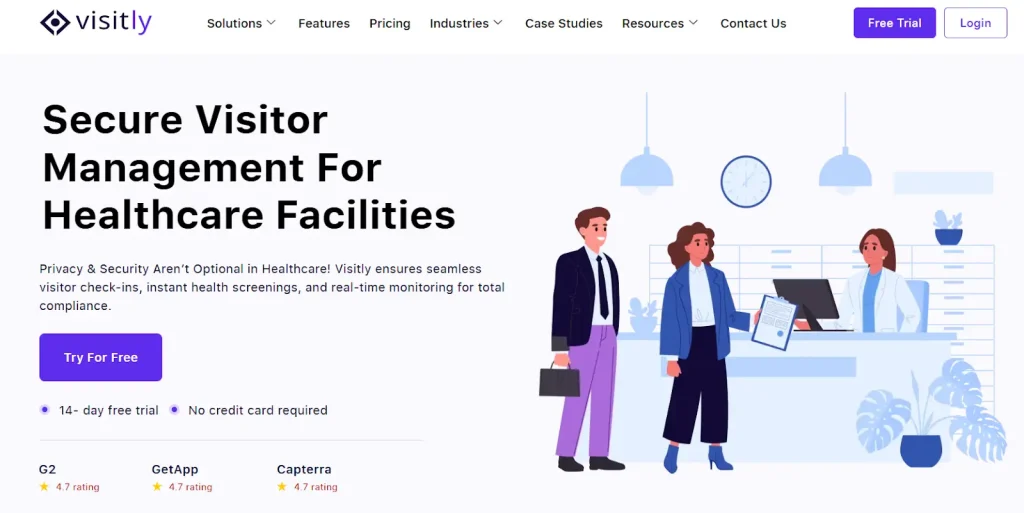 visitly-Dashboard-for-secure-healthcare