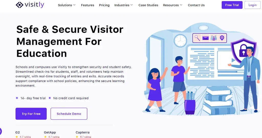 Visitly- visitor Management system