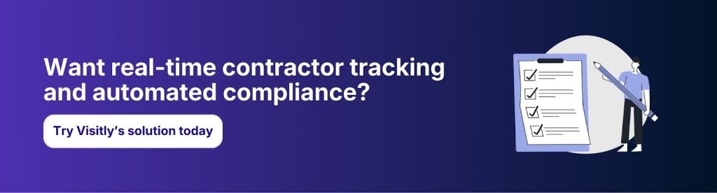 Discover how Visitly’s contractor management app can optimize your workplace security