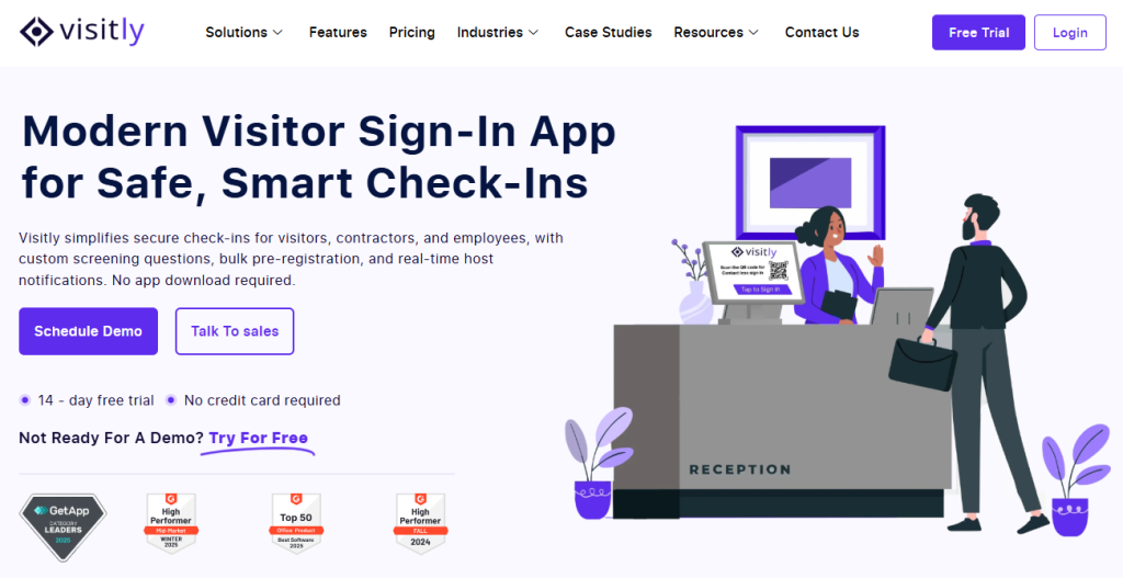 Visitor Management Software for Large Enterprises