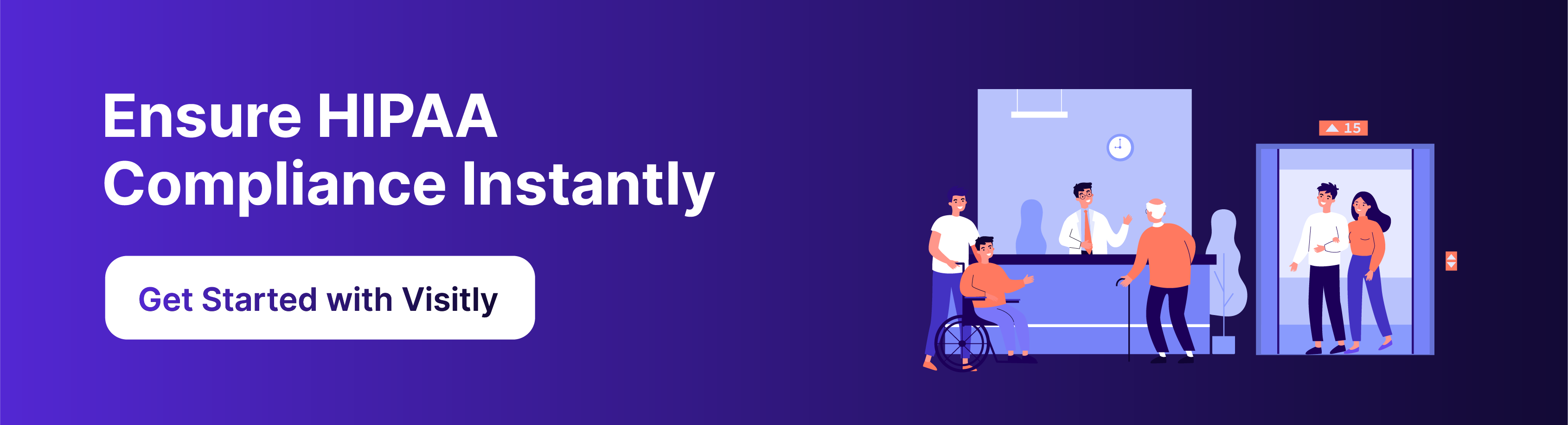 get started with visitly CTA