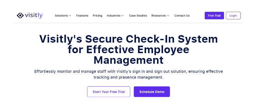 How does Visitly Meet All Criteria Across Every Industry