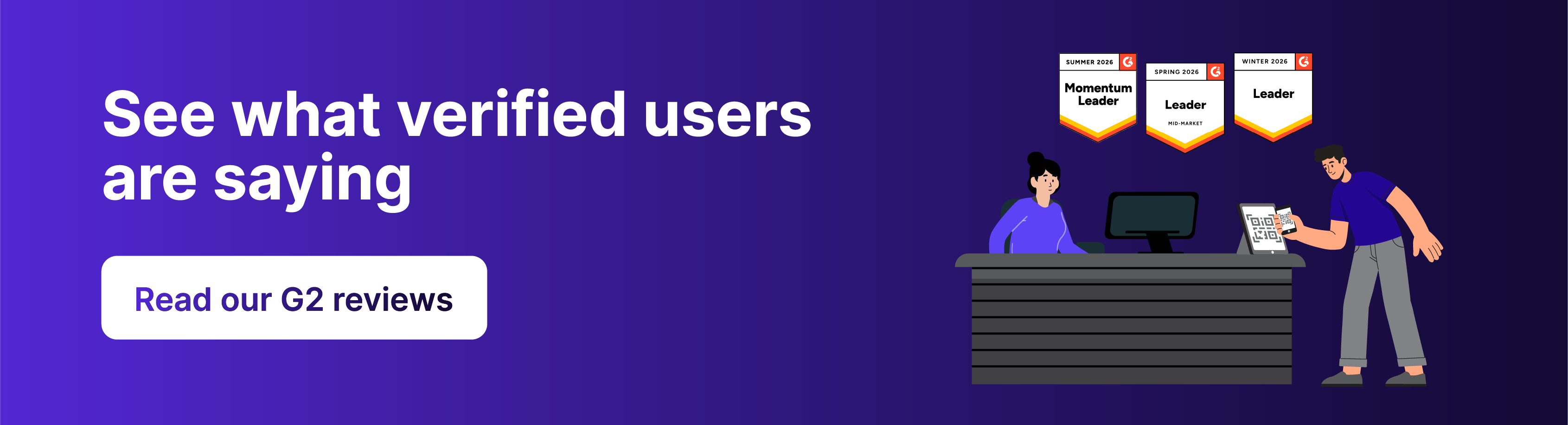 Read what verified users are saying on our G2 profile