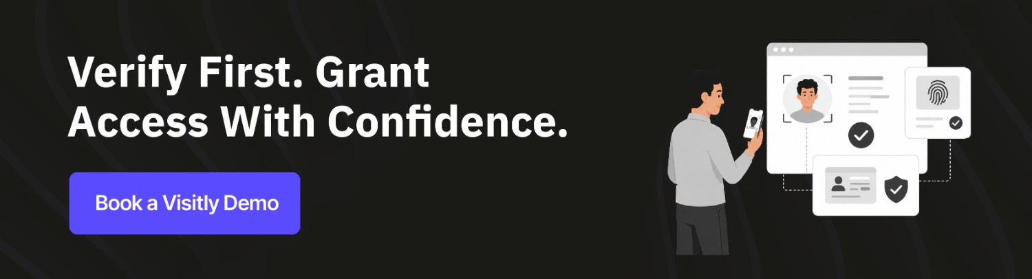 Connect visitor verification, watchlist screening, approvals, and access workflows in one secure process.