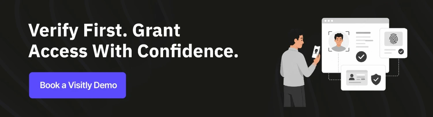 Connect visitor verification, watchlist screening, approvals, and access workflows in one secure process.