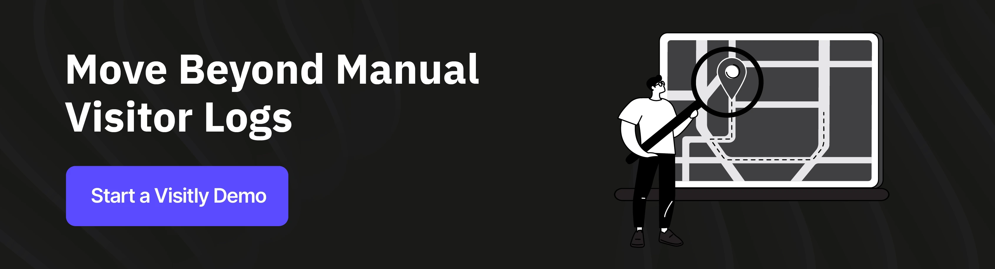 Visitor management system replacing manual visitor logs with digital tracking