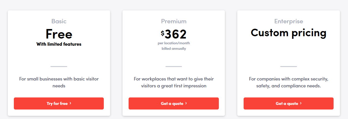 Envoy Pricing