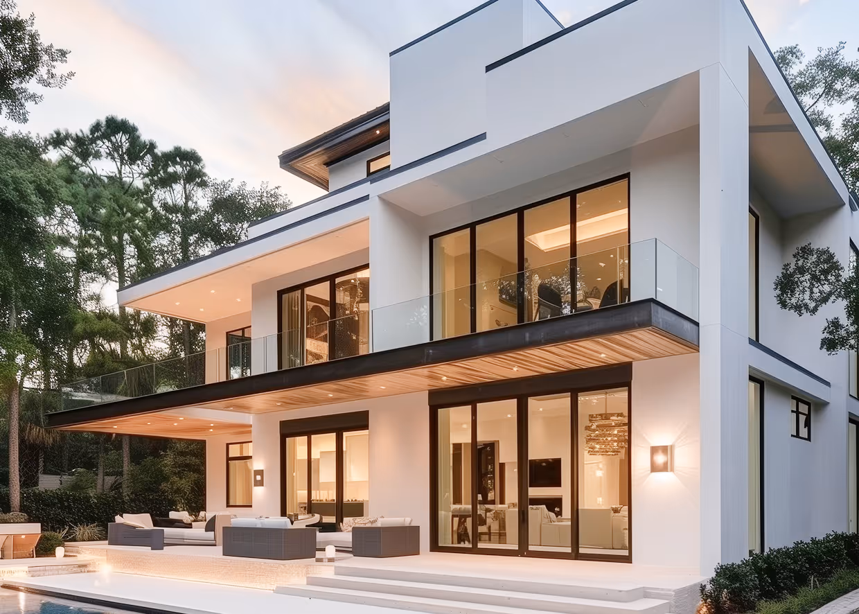 Finish work such as trim work, window casing, millwork, paneling, stairs, baseboards etc.