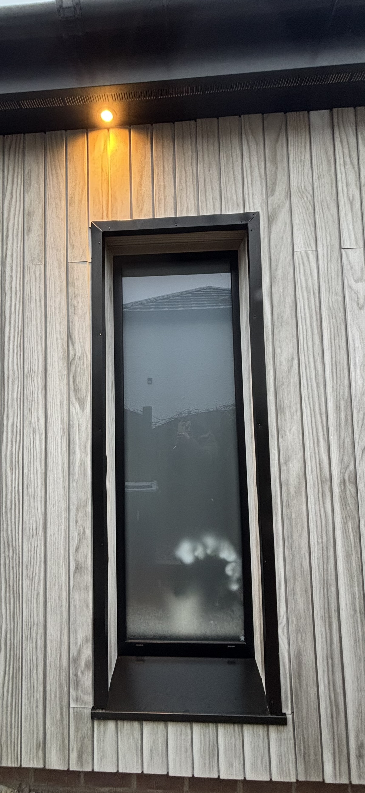russwood timber feature box window