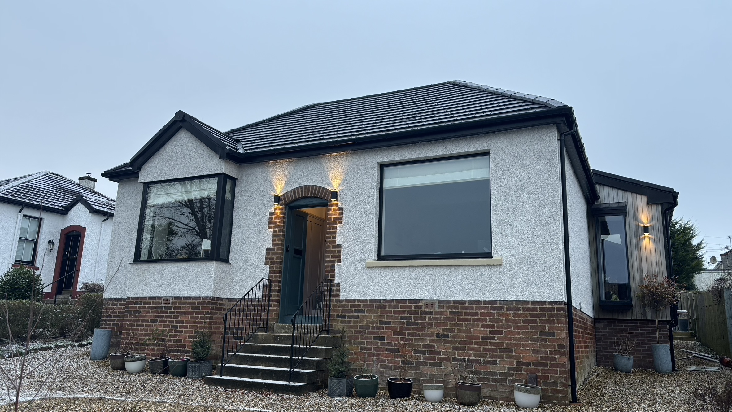 extension scottish architecture russwood timer