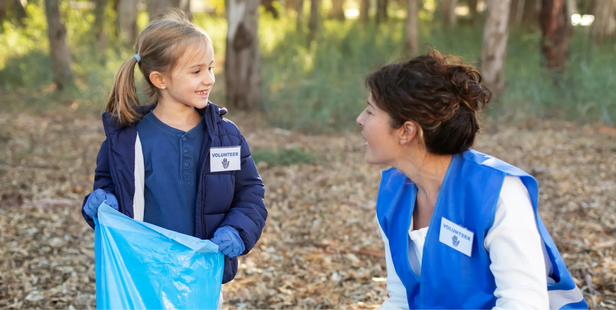 Community volunteer clean drive