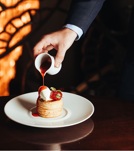 Photo illustrative de la page menus du restaurant Drouant