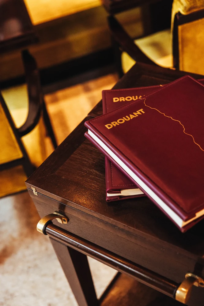 Carte des vins du restaurant Drouant
