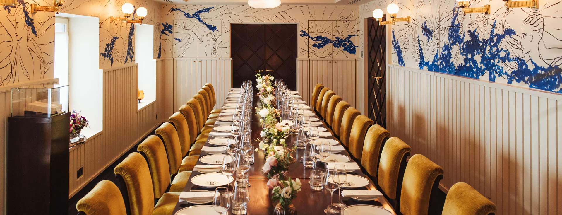 Grande salle du restaurant Drouant, Paris