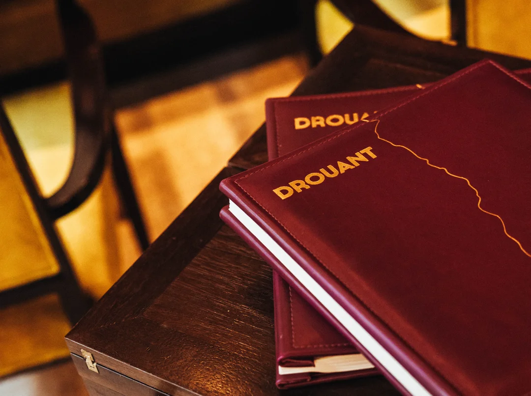 Menus et contact du restaurant Drouant - version mobile