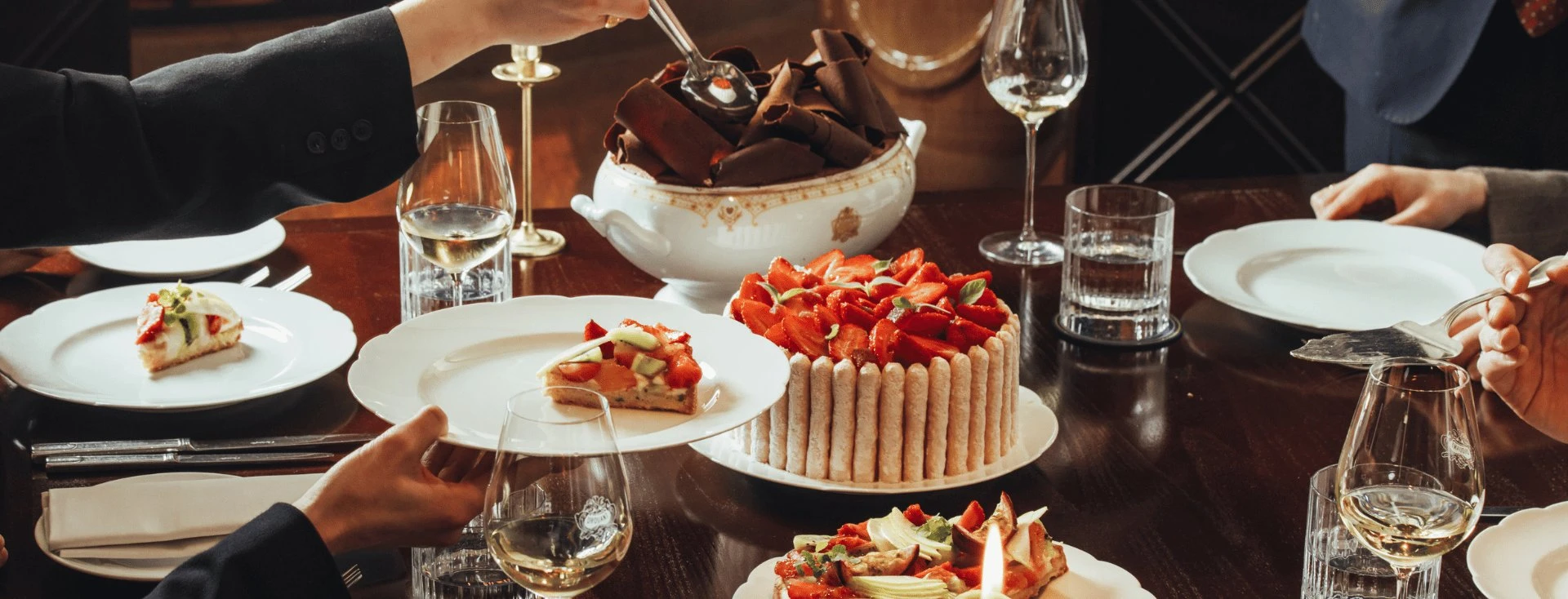 Desserts du restaurant Drouant