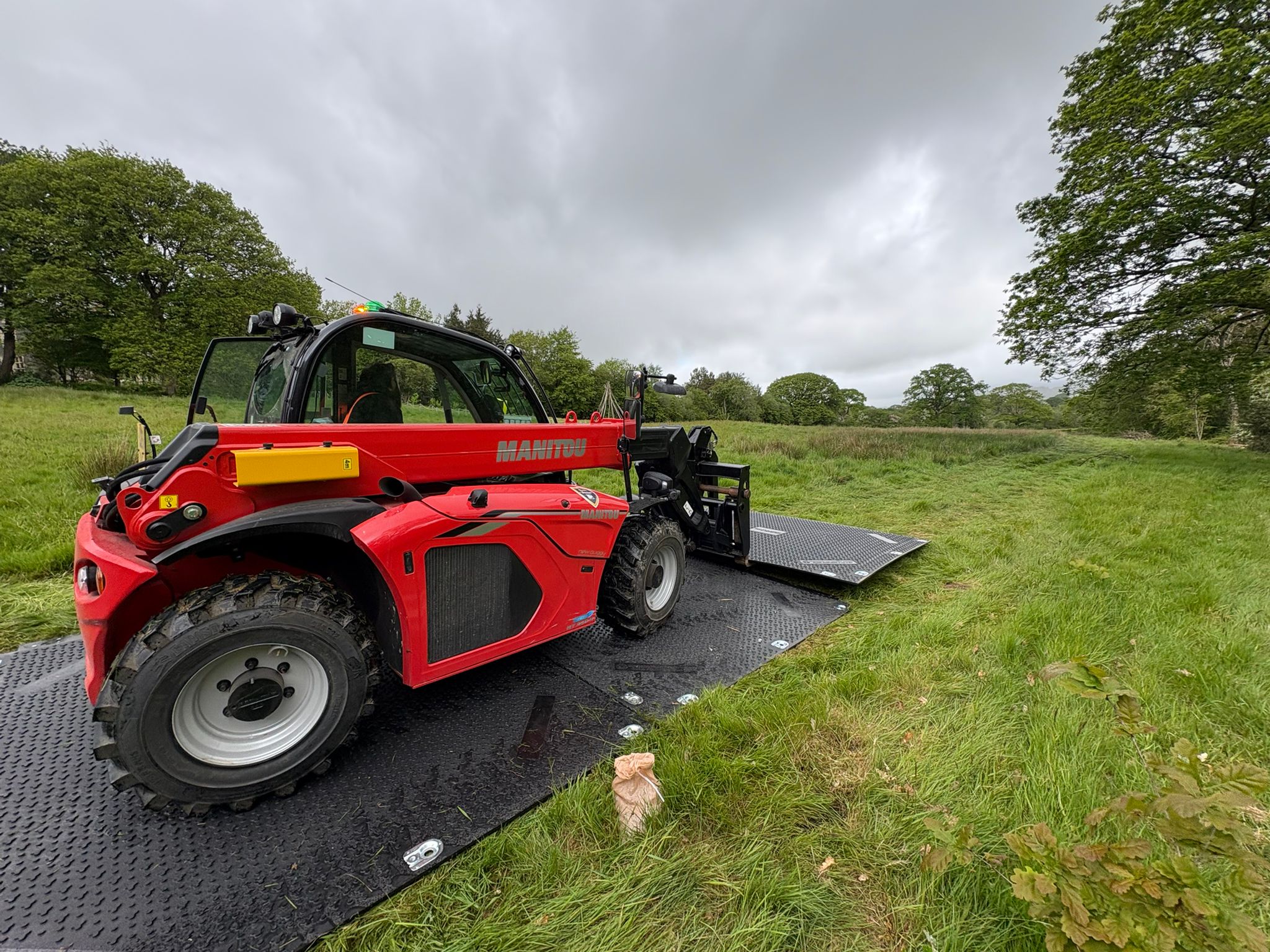 Bespoke Clamp Attachment for Manitou M40