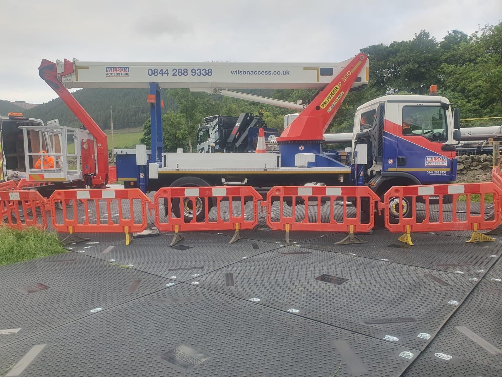 Case Study: Heavy-Duty Trackway for 5G Mast Installation in Glenveg, Scotland