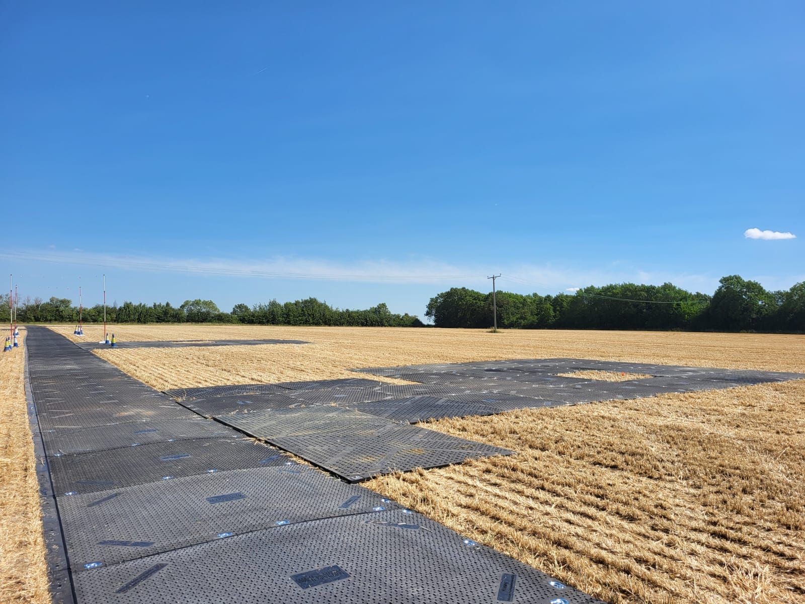 Successful completion of the 1.8km trackway project