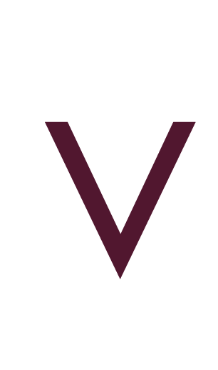 letter v