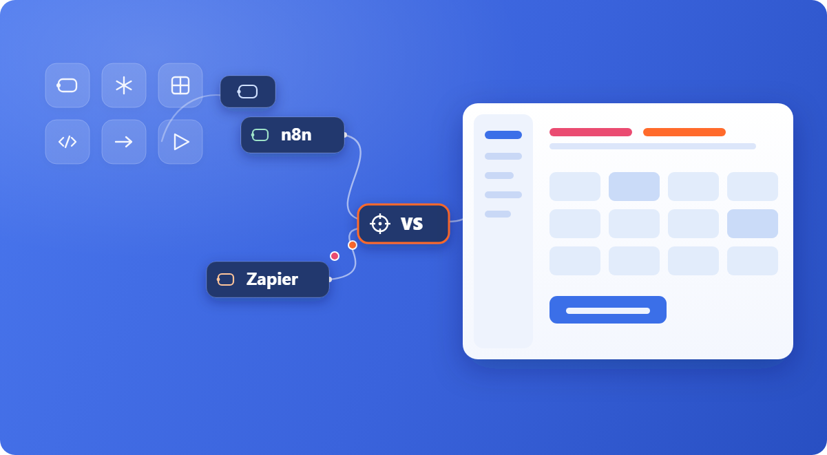 Featured illustration for n8n vs Zapier: Which Automation Tool Fits You?