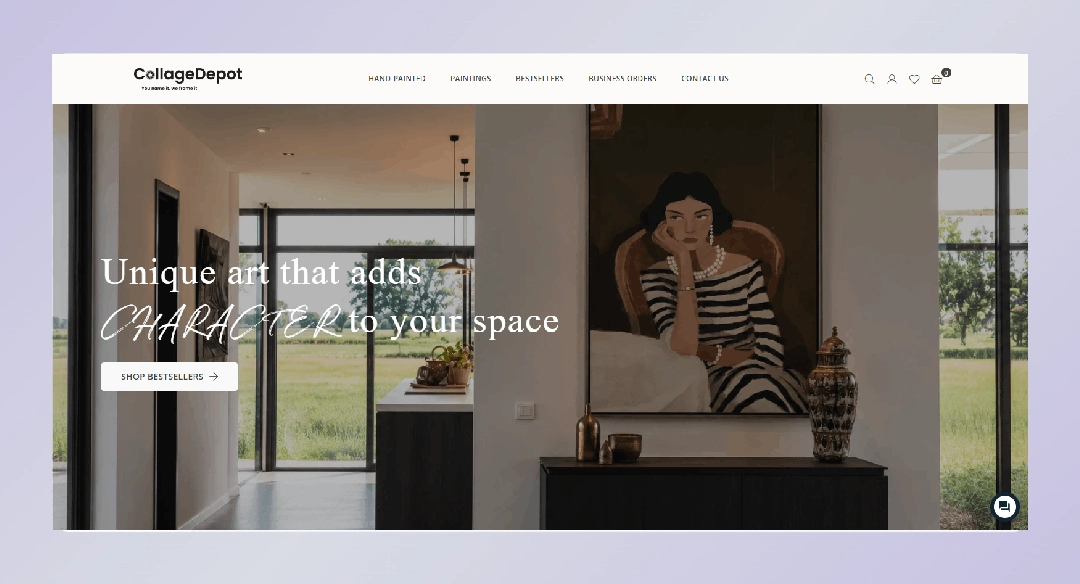 CollageDepot interface screenshot 1