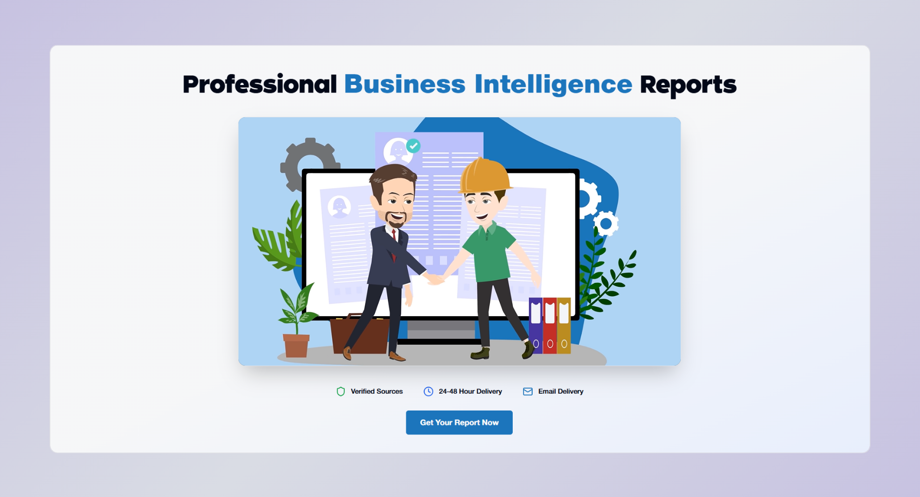My Contractor Report interface screenshot 1