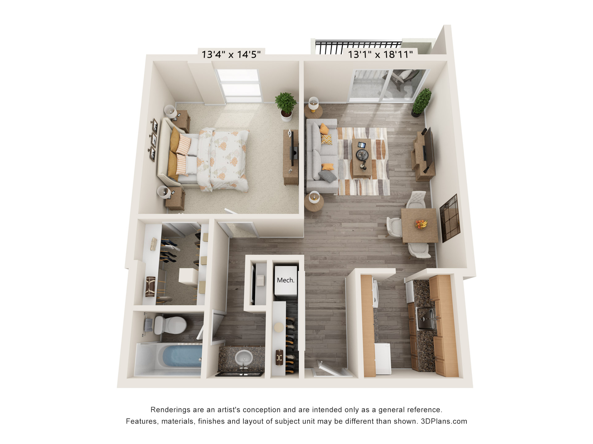 Fern floor plan layout